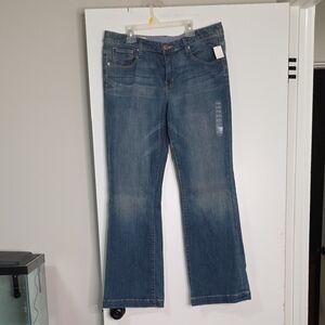 GAP Women's Medium Blue Flare Jeans